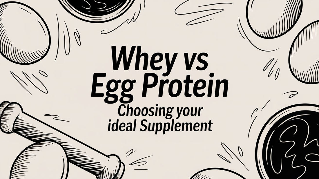 Whey vs Egg Protein Choosing Your Ideal Supplement