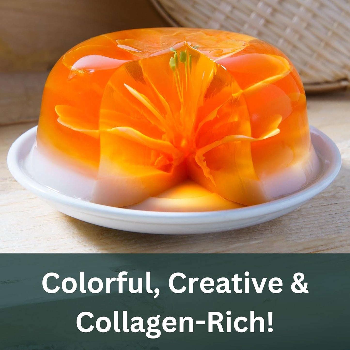 Beef Gelatin Powder Unflavored 24 Oz | Grass Fed, Pasture - Raised | Non - Gmo, Gluten - Free, Paleo - Friendly | Premium Culinary Gelatin | Cooking, Baking, Gummies, Marshmallows & More - Premium Supplements