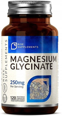 Rise Supplements Magnesium Glycinate 250Mg 120 Capsules - Premium Supplements
