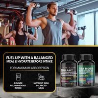 Sea Moss & Shilajit Dynamic Vitality Bundle - 60 Count - Premium Supplements