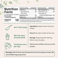 Organic Ceylon Cinnamon Powder - Premium Supplements