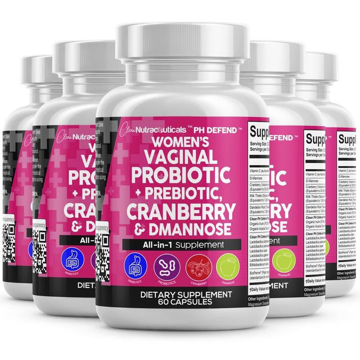 Women's Vaginal Probiotic + Prebiotics - Premium Supplements