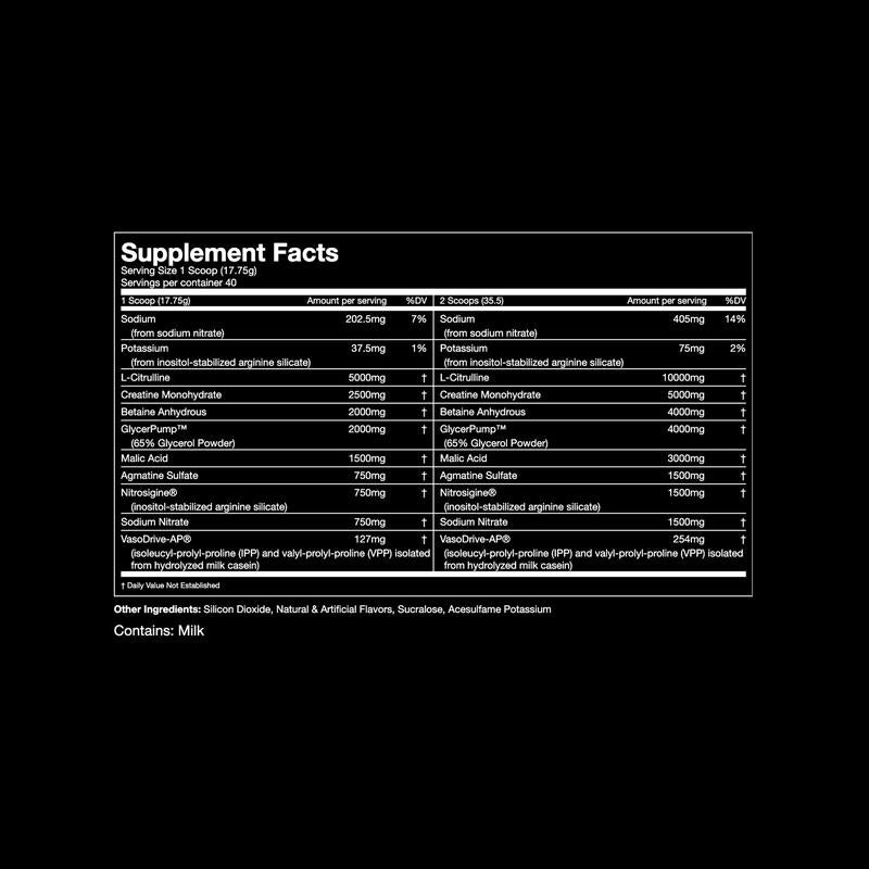 Stimulant Free Pre - Workout - Nitric Pump Formula - Premium Supplements