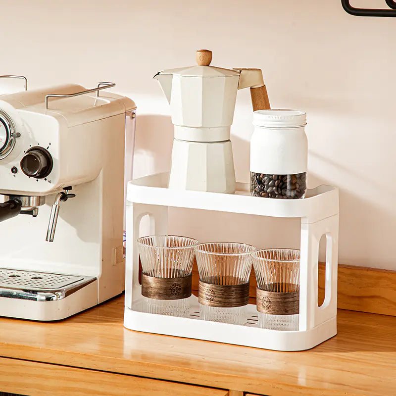 Desktop Makeup Shelf and Double Cosmetic Storage Box - Premium Supplements