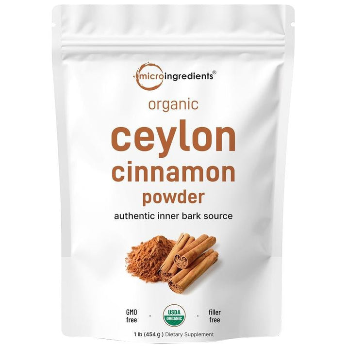 Organic Ceylon Cinnamon Powder - Premium Supplements