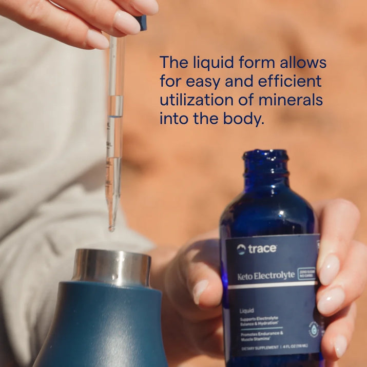 Minerals Keto Electrolyte Drops - Keto Fitness Supplement for Electrolyte Balance - Supports Energy Levels & Muscle Health - Gluten-Free & Sugar-Free- Vegan - Unflavored - 4 Fl Oz (24 Servings)