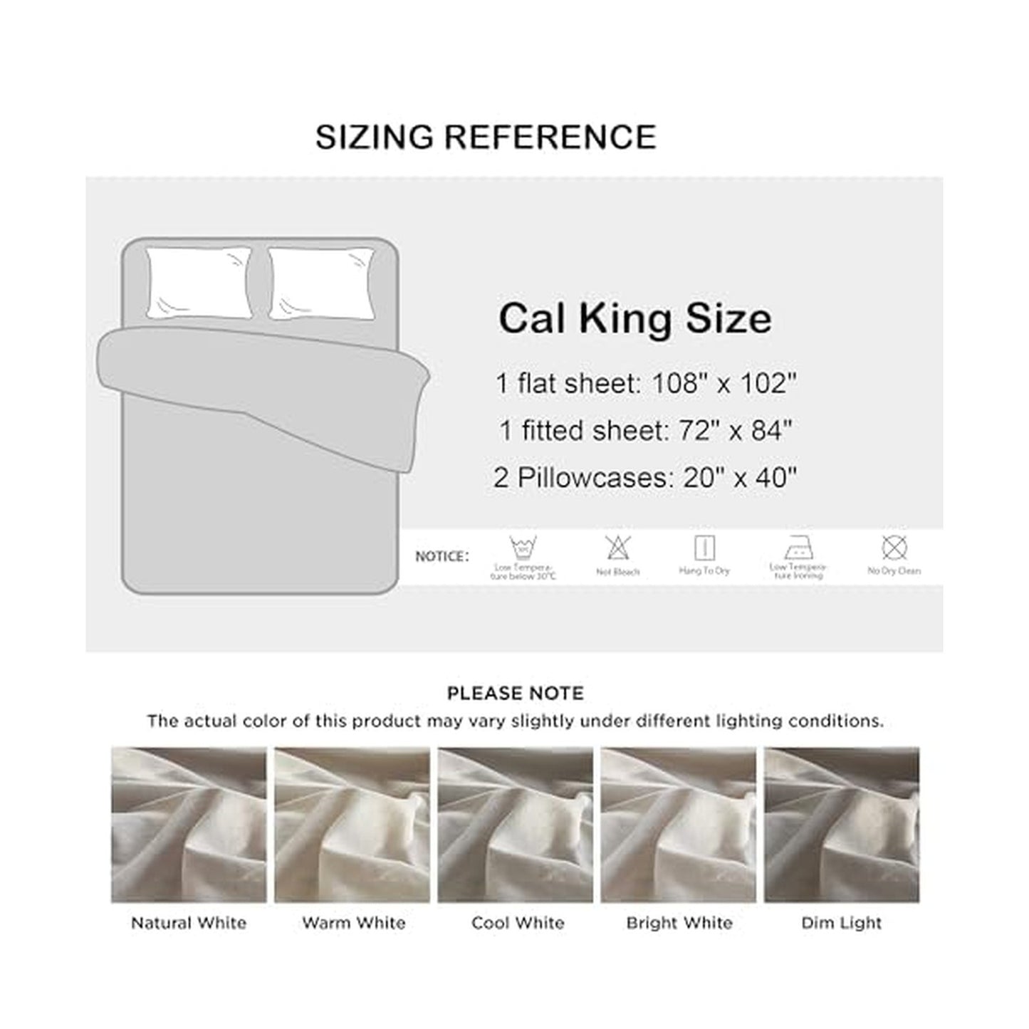Linen Sheets California King Linen Bed Sheet, 4 Piece Linen Cotton Sheets Cal... - Premium Supplements