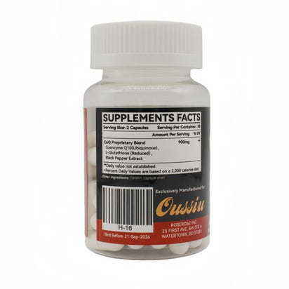 1000Mg CoQ10 Ubiquinone for Heart Health Energy - Premium Supplements