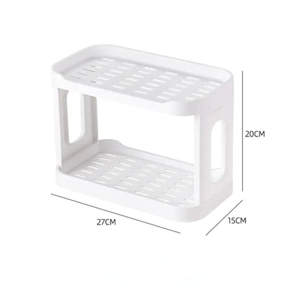 Desktop Makeup Shelf and Double Cosmetic Storage Box - Premium Supplements