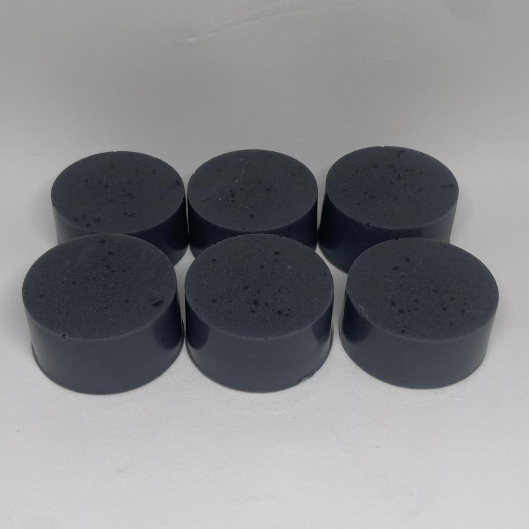 Charcoal Underarm Detox Soap, Activated Charcoal & Tea Tree, Detoxifying Soap, Activated Charcoal Odor Removal, Brightening Underarm Soap, Hyperpigmentation, Dark Spot Remover 6 Pack (1 Ounce Each) - Premium Supplements
