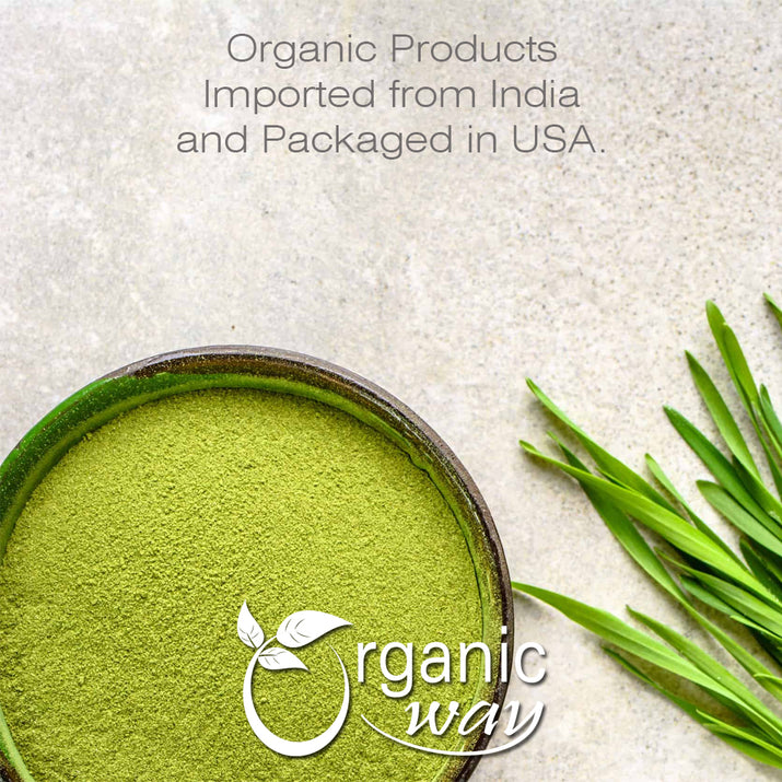 Organic Way Wheat Grass Powder - Organic, Kosher & USDA Certified