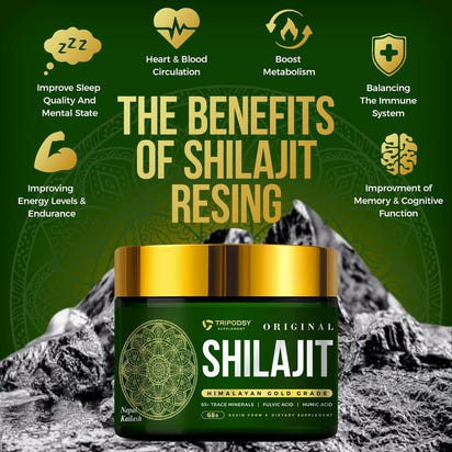 Pure Himalayan Shilajit Resin - Premium Supplements