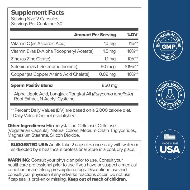 Men's Health Supplement - Premium Supplements