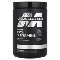Platinum 100% Glutamine, Unflavored, 10.58 Oz (300 G) - Premium Supplements