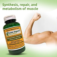 Green Organic Supplements' Muscle Recover & Performance Enhancer - Premium Supplements