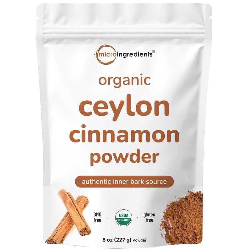 Organic Ceylon Cinnamon Powder - Premium Supplements
