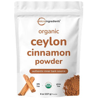 Organic Ceylon Cinnamon Powder - Premium Supplements
