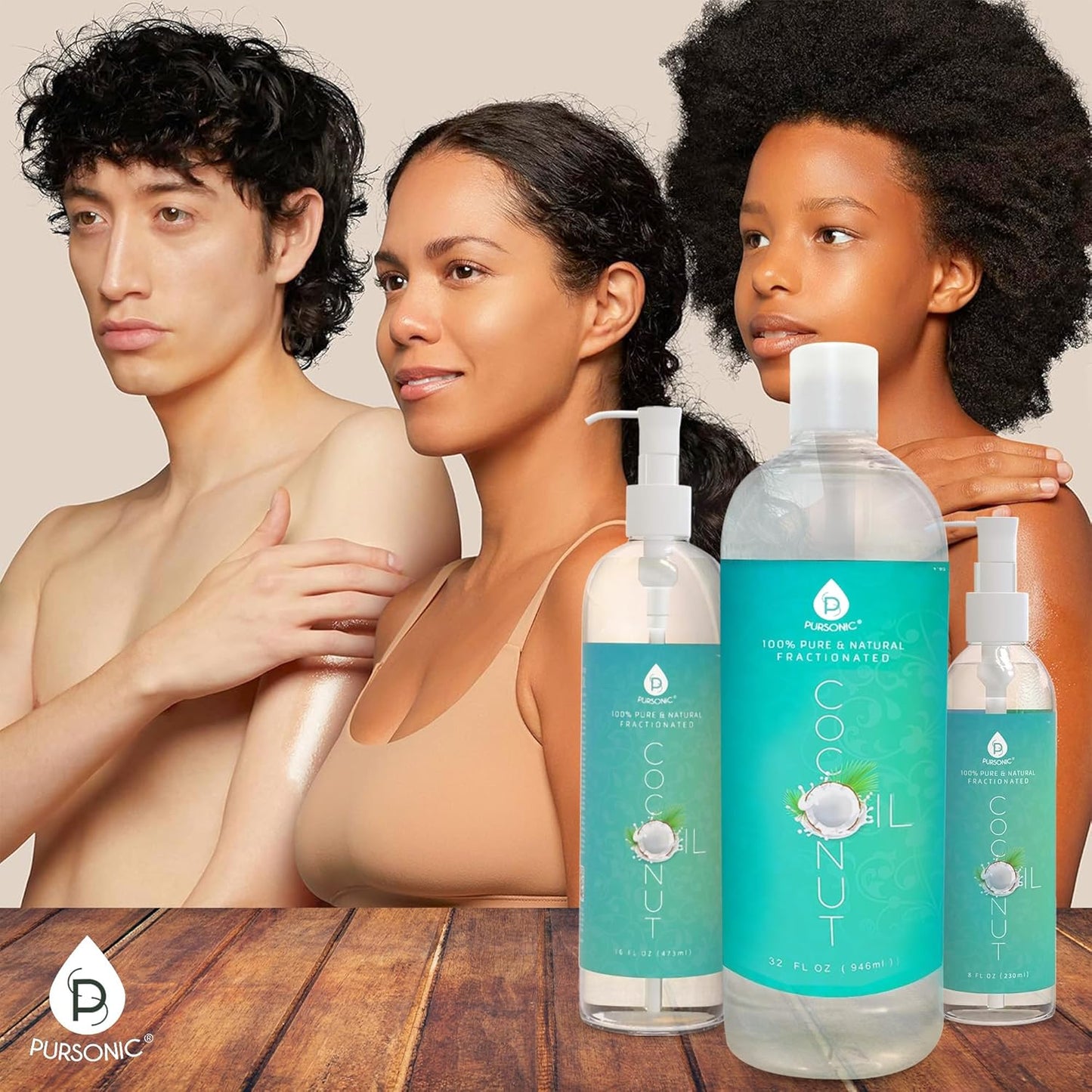 Pure Unscented Fractionated Coconut Oil - 8 Oz Multipurpose Oil for Skin, Hair, Body Massage & Makeup Removal - Carrier Oil for Essential Oils and Aromatherapy - Premium Supplements