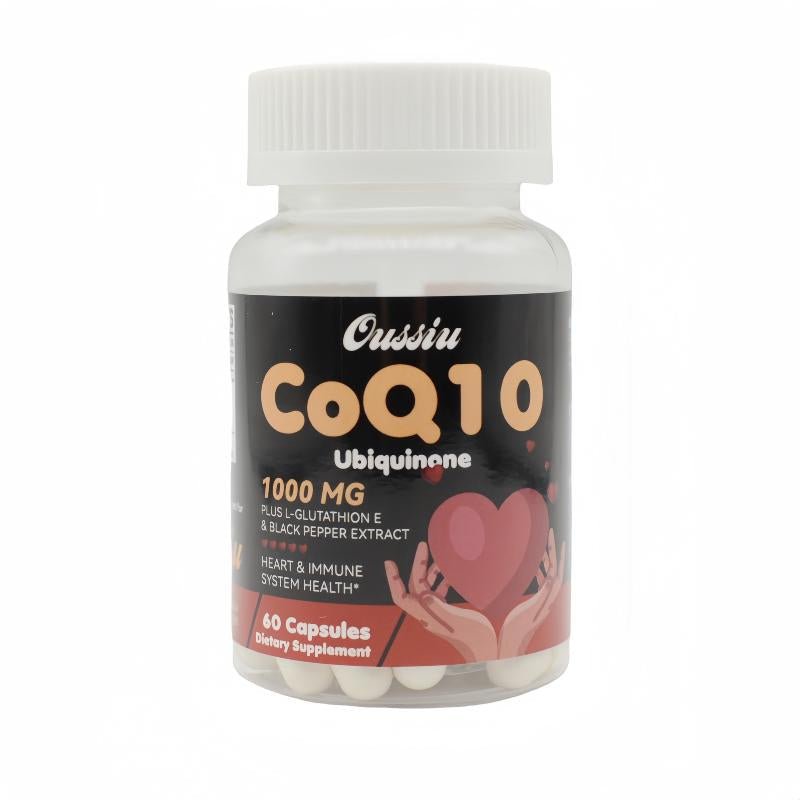 1000Mg CoQ10 Ubiquinone for Heart Health Energy - Premium Supplements