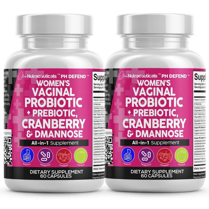 Women's Vaginal Probiotic + Prebiotics - Premium Supplements