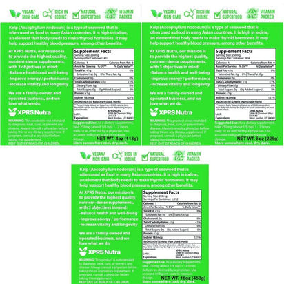 Organic Kelp Powder - Premium Supplements