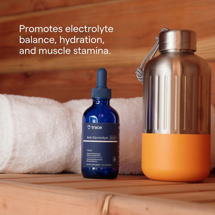 Minerals Keto Electrolyte Drops - Keto Fitness Supplement for Electrolyte Balance - Supports Energy Levels & Muscle Health - Gluten-Free & Sugar-Free- Vegan - Unflavored - 4 Fl Oz (24 Servings)