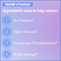 Menopause Supplements with Black Cohosh & Ashwagandha - Premium Supplements