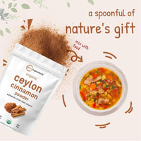 Organic Ceylon Cinnamon Powder - Premium Supplements