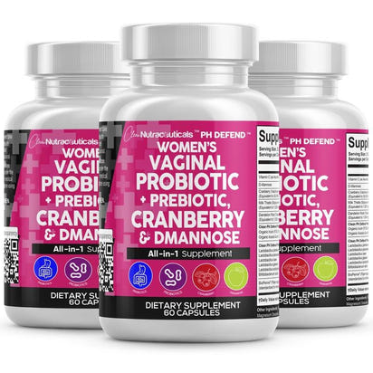 Women's Vaginal Probiotic + Prebiotics - Premium Supplements