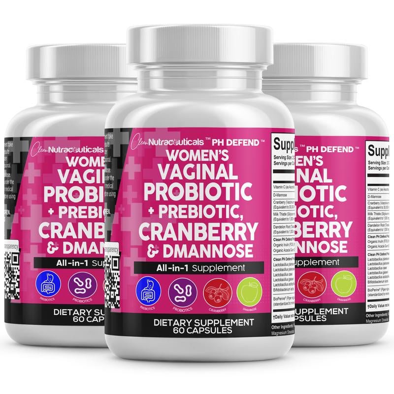 Women's Vaginal Probiotic + Prebiotics - Premium Supplements