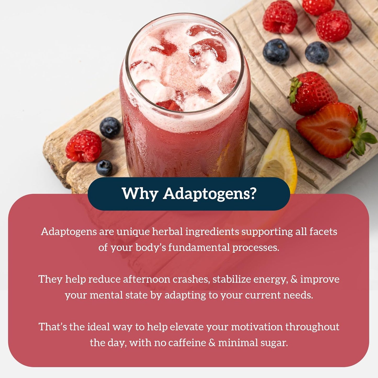 Red Juice - Energy Powder Reduces Afternoon Crashes and Boosts Digestion and Immune System, 30 Servings