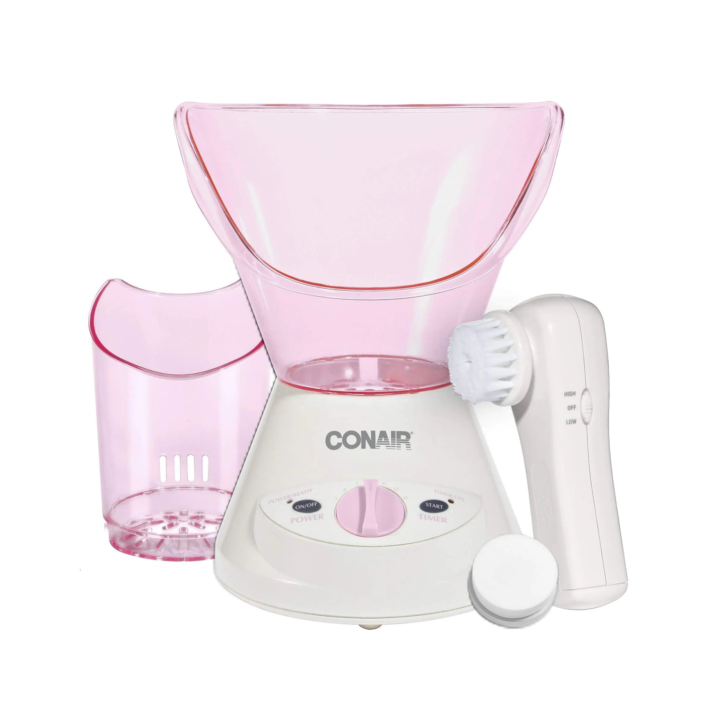 True Glow by Conair Gentle Mist Moisturizing Facial Steamer with Cleansing Brush - Premium Supplements
