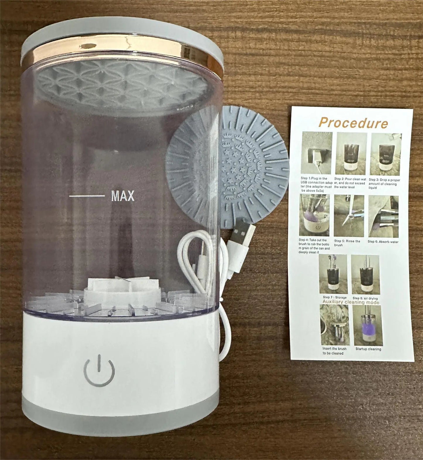 Rechargeable Automatic Makeup Brush Cleaner and Washer - Premium Supplements