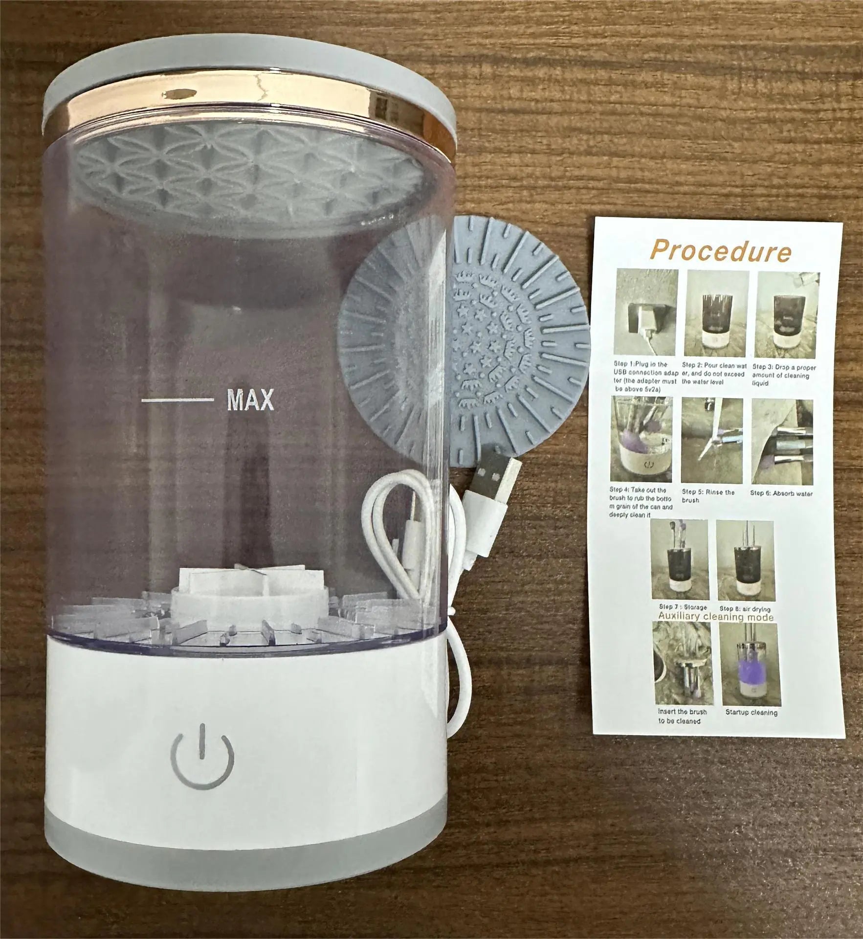 Rechargeable Automatic Makeup Brush Cleaner and Washer - Premium Supplements