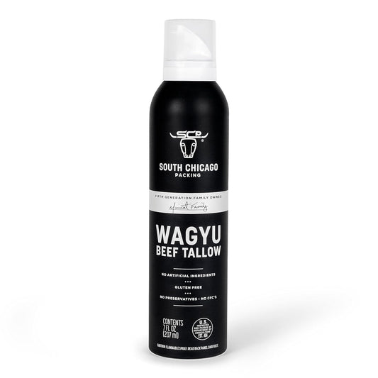 South Chicago Packing Wagyu Beef Tallow Spray, Umami - Rich, Flavorful, Perfect Fo - Premium Supplements