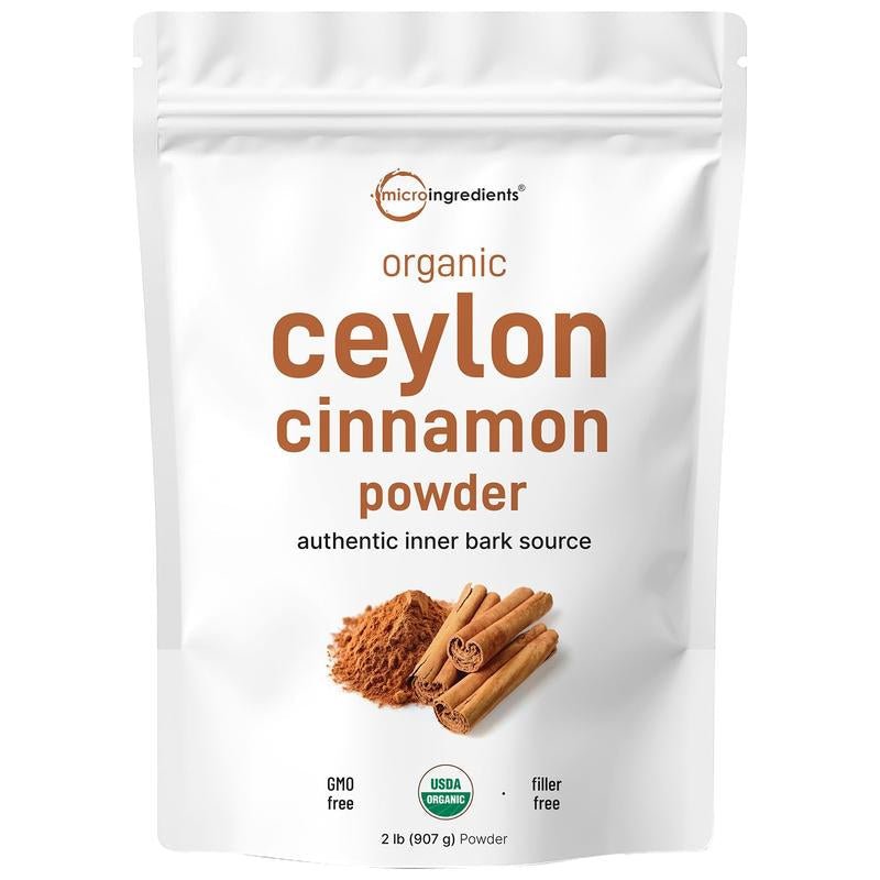 Organic Ceylon Cinnamon Powder - Premium Supplements