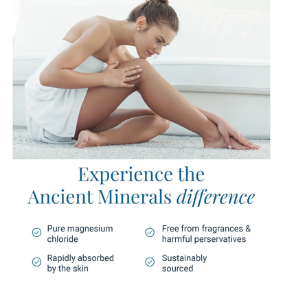 Magnesium Oil Spray Bottle, Topical Magnesium Spray for Leg Cramps, Soreness, and Stress Relief, 4 Oz - Premium Supplements