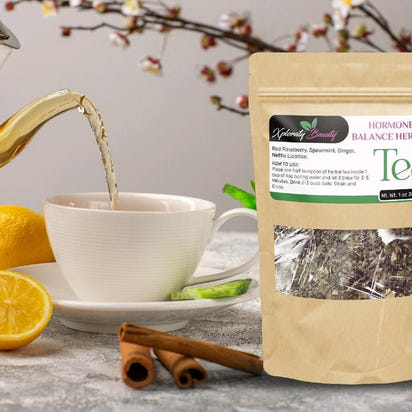 Hormone Balance Organic Herbal Tea - Premium Supplements