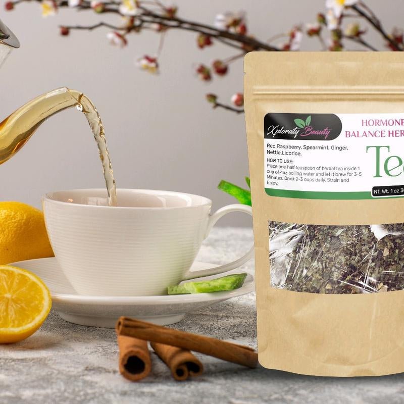Hormone Balance Organic Herbal Tea - Premium Supplements