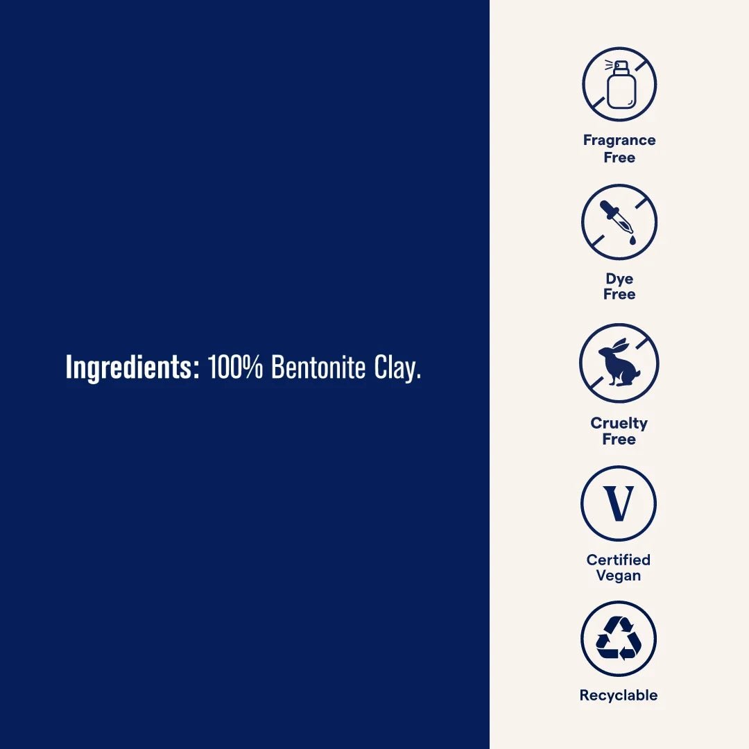 Minerals Bentonite Clay - Bentonite Clay Mask for Clear Skin - Face & Body Mask - Deep Cleaning - Remove Impurities - 100% Natural - 16 Oz (15 Servings) - Premium Supplements