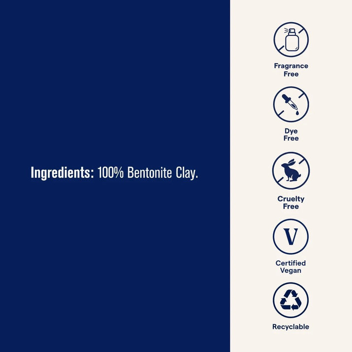 Minerals Bentonite Clay - Bentonite Clay Mask for Clear Skin - Face & Body Mask - Deep Cleaning - Remove Impurities - 100% Natural - 16 Oz (15 Servings) - Premium Supplements