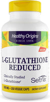 L - Glutathione (Setria) Reduced, 500 Mg - Immune Support Supplement - Collagen & Antioxidant Support - Gluten - Free Supplement - 150 Veggie Capsules - Premium Supplements