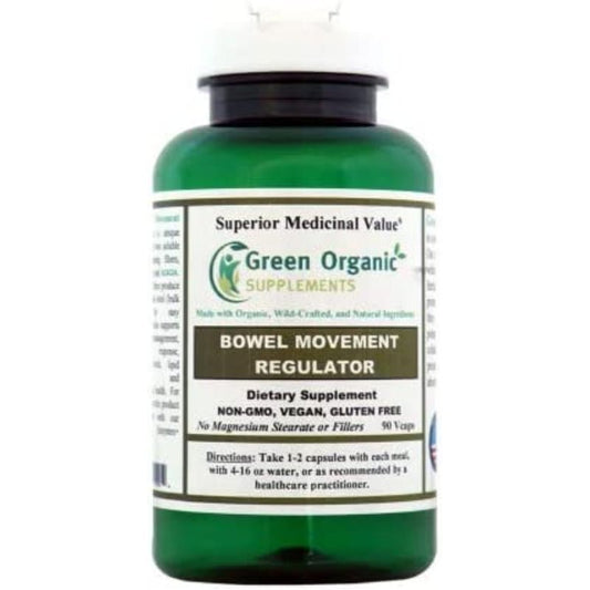 Green Organic Supplements' Constipation Bowel Movement Glucomannan - Premium Supplements