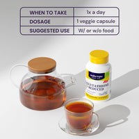 L - Glutathione (Setria) Reduced, 500 Mg - Immune Support Supplement - Collagen & Antioxidant Support - Gluten - Free Supplement - 150 Veggie Capsules - Premium Supplements