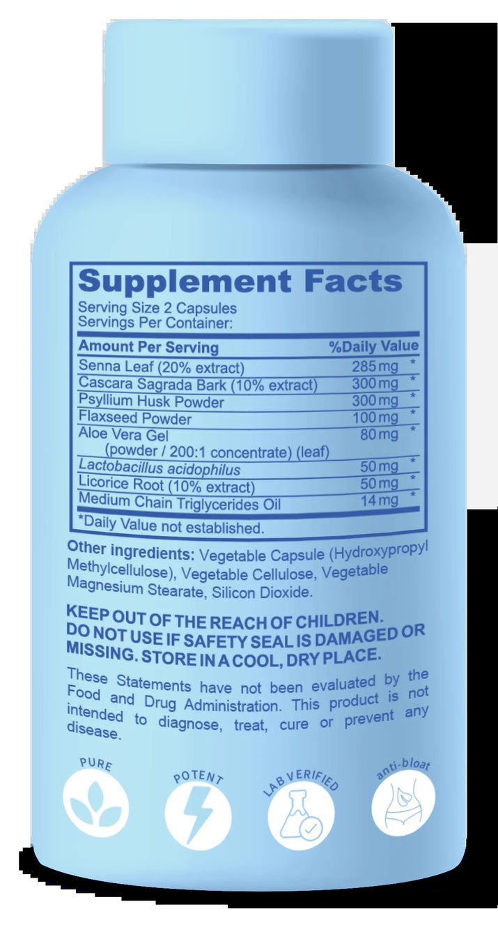 Bioimmune 15 Day Detox & Cleanse – Colon Cleanse Detox Support – Gut Health – No Bloat - Premium Supplements