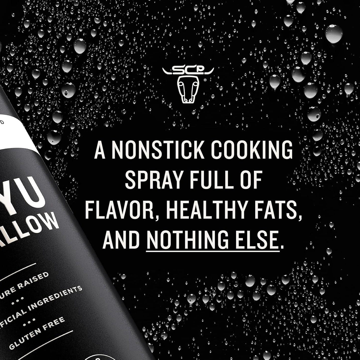 South Chicago Packing Wagyu Beef Tallow Spray, Umami - Rich, Flavorful, Perfect Fo - Premium Supplements