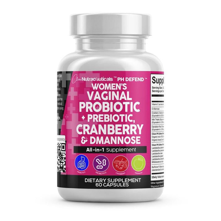 Women's Vaginal Probiotic + Prebiotics - Premium Supplements