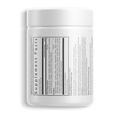 Multi Collagen Capsules + Gut Health Blend, Digestion Probiotics, Collagen 5 Types, Botanicals, 90 Ct