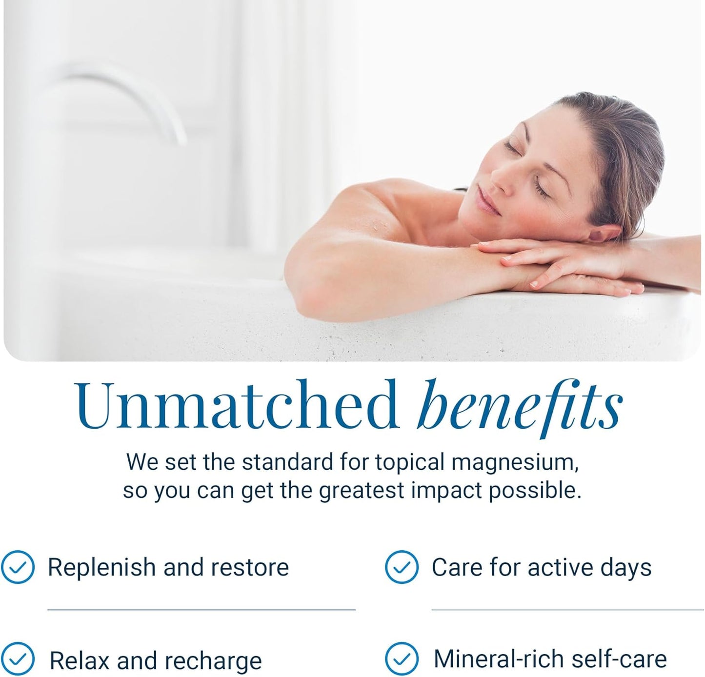 Magnesium Bath Flakes Forest Calm - Resealable Magnesium Bag of Zechstein Chloride Alternative to Epsom Bath Salt (1.65 Lb) - Premium Supplements