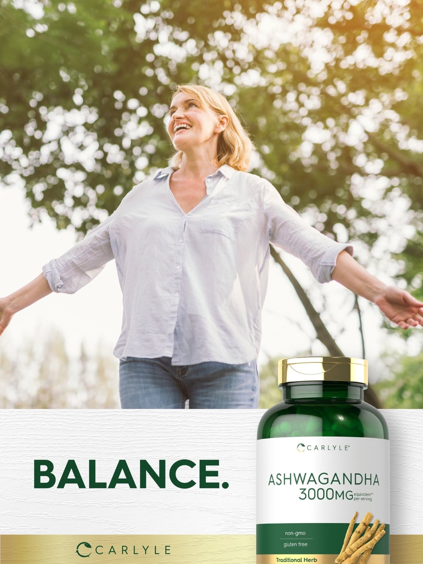 Ashwagandha Capsules | 3000Mg Supplement | 300 Pills | Non - Gmo, Gluten Free | by - Premium Supplements